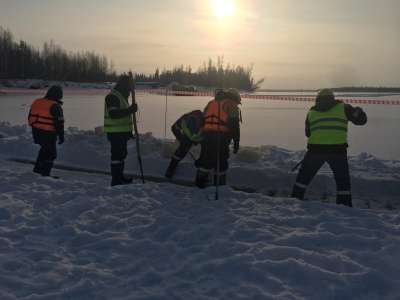 Участие в  УТЗ на водном объекте Заказчика.