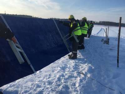Участие в  УТЗ на водном объекте Заказчика.