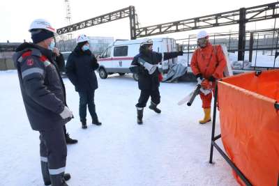 Проведение внеплановой тренировки на ОПО Заказчика