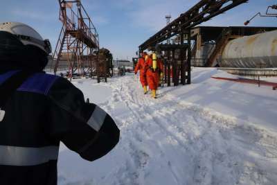 Проведение внеплановой тренировки на ОПО Заказчика