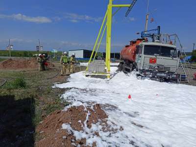 Комплексное учение на топливозаправочном пункте ООО «Восточно-Бейский разрез»