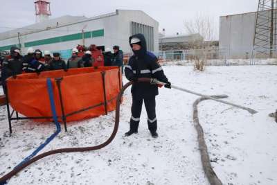 Специальные учения с АО «РУСАЛ Саяногорск»