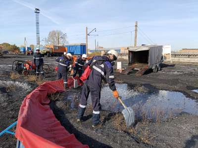 Комплексное учение на станции Абакан